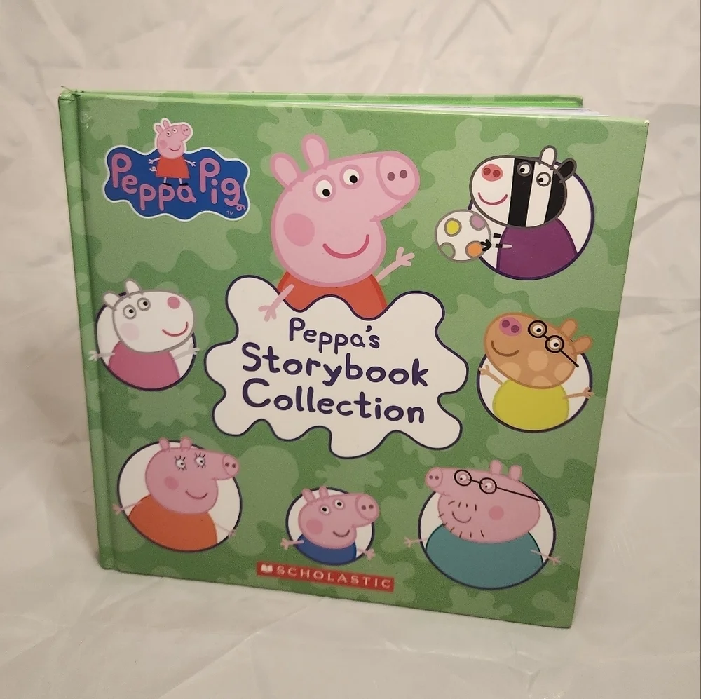 Peppa Pig Storybook Collection 7 Stories on 1 Scholastic Hard Back Book